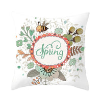HKM-892499 Single-Sided Brushed Plain Weave Pillowcase - 45x45cm, Hand-Stitched, Digital Printing