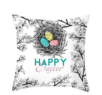 HKM-892499 Single-Sided Brushed Plain Weave Pillowcase - 45x45cm, Hand-Stitched, Digital Printing