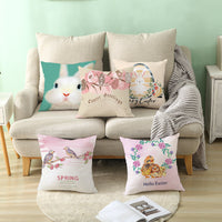 HKM-892499 Single-Sided Brushed Plain Weave Pillowcase - 45x45cm, Hand-Stitched, Digital Printing