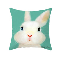 HKM-892499 Single-Sided Brushed Plain Weave Pillowcase - 45x45cm, Hand-Stitched, Digital Printing