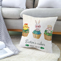 HKM-892499 Single-Sided Brushed Plain Weave Pillowcase - 45x45cm, Hand-Stitched, Digital Printing