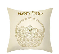 HKM-892499 Single-Sided Brushed Plain Weave Pillowcase - 45x45cm, Hand-Stitched, Digital Printing