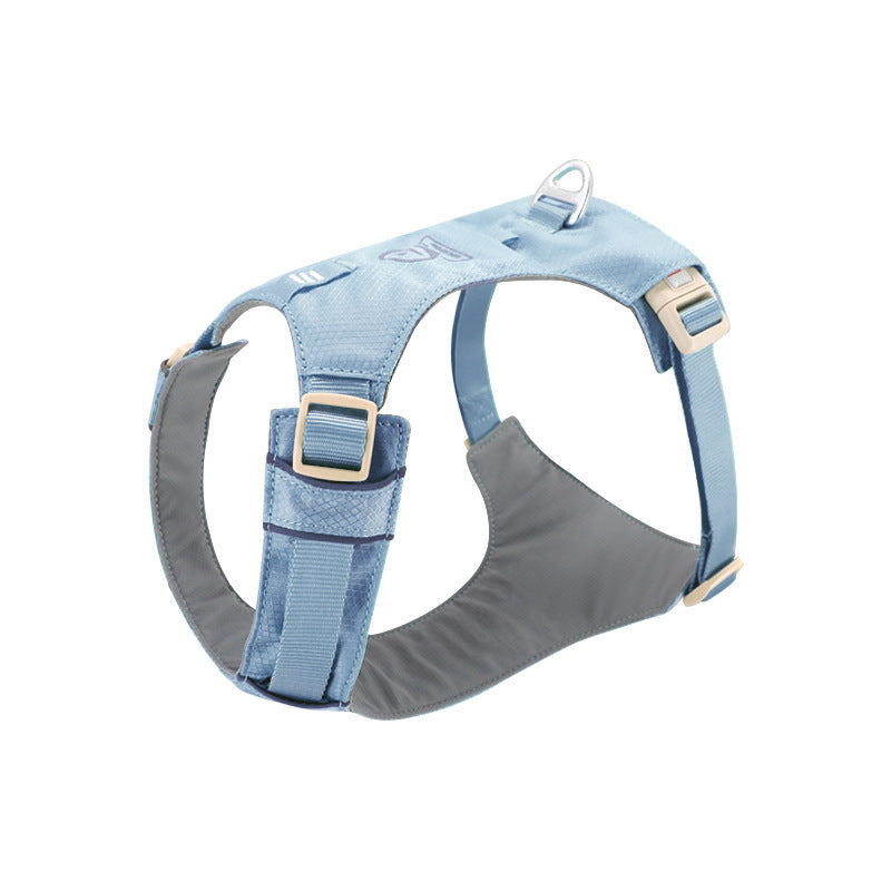 HKM-892627 Dog Chest and Back Harness with Rope for Medium to Large Breeds - Multiple Colors Available