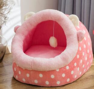 HKM-892627 Four Seasons Warm and Washable Pet Kennel - Available in Three Sizes