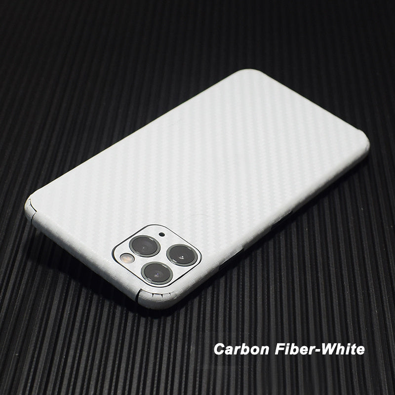 HKM-892691 Matte Anti-Fingerprint Rear Protection Film for Apple Devices - PVC, Scratch-Resistant