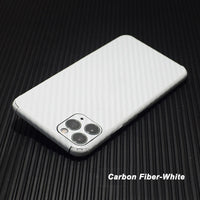 HKM-892691 Matte Anti-Fingerprint Rear Protection Film for Apple Devices - PVC, Scratch-Resistant