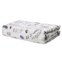 HKM-892755 Soft Bamboo Fiber Baby Gauze Bath Towel - 120x120cm for Infants and Young Children (1-3 Years)