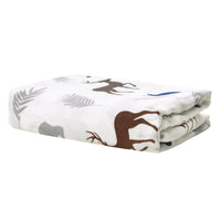 HKM-892755 Soft Bamboo Fiber Baby Gauze Bath Towel - 120x120cm for Infants and Young Children (1-3 Years)