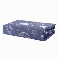 HKM-892755 Soft Bamboo Fiber Baby Gauze Bath Towel - 120x120cm for Infants and Young Children (1-3 Years)