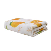 HKM-892755 Soft Bamboo Fiber Baby Gauze Bath Towel - 120x120cm for Infants and Young Children (1-3 Years)