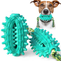 HKM-893203 Dog Toy With Rope Fairy Ball Molar Stick Toothbrush Dog Vent Chew