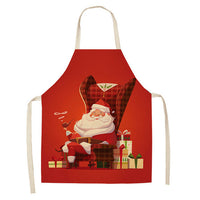 HKM-893203 Holiday Polyester Apron - Christmas Design, 68x55 cm