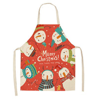 HKM-893203 Holiday Polyester Apron - Christmas Design, 68x55 cm