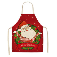 HKM-893203 Holiday Polyester Apron - Christmas Design, 68x55 cm