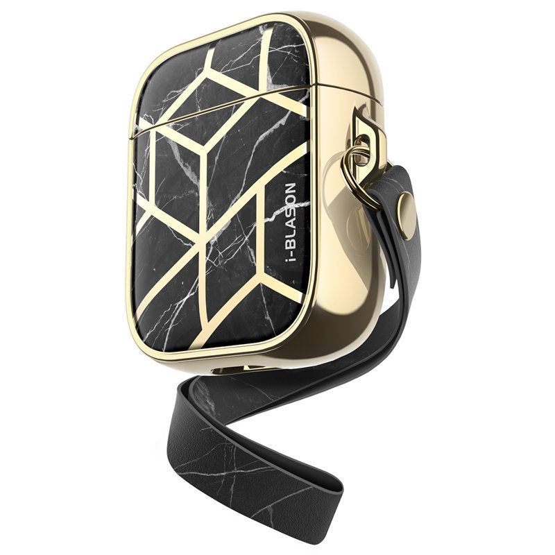 HKM-893651 Marble Protective Case for AirPods 1st/2nd Generation – Compatible with Apple Devices, Available in Various Colors