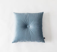 HKM-893651 Nordic-Inspired Cotton Linen Lumbar Cushion Pillow with Button Detail