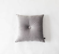 HKM-893651 Nordic-Inspired Cotton Linen Lumbar Cushion Pillow with Button Detail