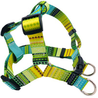 HKM-893779 Bohemian Purple Chest Strap with Ethnic Style Pattern, Adjustable Polyester Design