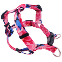 HKM-893779 Bohemian Purple Chest Strap with Ethnic Style Pattern, Adjustable Polyester Design