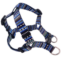 HKM-893779 Bohemian Purple Chest Strap with Ethnic Style Pattern, Adjustable Polyester Design