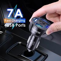 HKM-893779 Fast Charging Car Charger with 45W USB Type-C Output for Mobile Devices