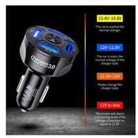 HKM-893779 Fast Charging Car Charger with 45W USB Type-C Output for Mobile Devices