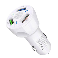 HKM-893779 Fast Charging Car Charger with 45W USB Type-C Output for Mobile Devices