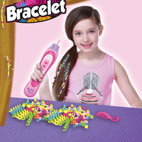 HKM-893843 DIY Hair Braider Tool for Girls - Multifunctional Bracelet Braid Making Set, Ages 3+