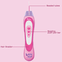 HKM-893843 DIY Hair Braider Tool for Girls - Multifunctional Bracelet Braid Making Set, Ages 3+