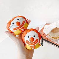 HKM-893843 Soft Silicone Cartoon Earphone Case for AirPods 1, 2, 3, and Pro with Anti-Fall Protection
