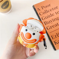 HKM-893843 Soft Silicone Cartoon Earphone Case for AirPods 1, 2, 3, and Pro with Anti-Fall Protection