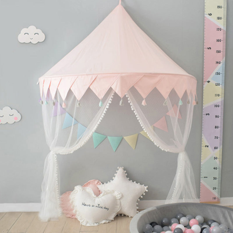 HKM-893907 Mosquito Net for Awnings - Cotton Fabric, 150cm Height, Ideal for Children's and Adult Rooms, Game Rooms, Outdoor Spaces