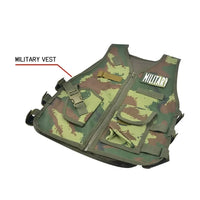 HKM-894419 Military Soldier Costume Play Set for Kids - Pretend Play Army Dress-Up Toys