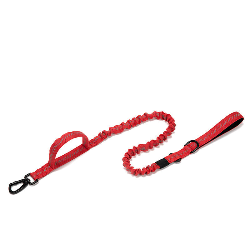 HKM-894739 Adjustable Monochrome Tactical Dog Collar in Various Colors and Sizes, Nylon Material
