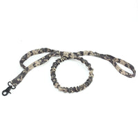 HKM-894739 Adjustable Monochrome Tactical Dog Collar in Various Colors and Sizes, Nylon Material
