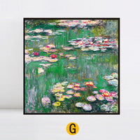 HKM-894739 Framed Canvas Art with Environmental Protection PS Foam Frame in Various Sizes
