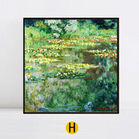 HKM-894739 Framed Canvas Art with Environmental Protection PS Foam Frame in Various Sizes