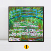 HKM-894739 Framed Canvas Art with Environmental Protection PS Foam Frame in Various Sizes