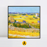 HKM-894739 Framed Canvas Art with Environmental Protection PS Foam Frame in Various Sizes