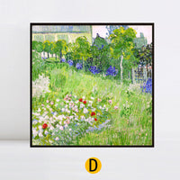 HKM-894739 Framed Canvas Art with Environmental Protection PS Foam Frame in Various Sizes