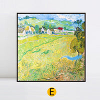 HKM-894739 Framed Canvas Art with Environmental Protection PS Foam Frame in Various Sizes