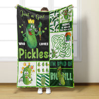 HKM-894739 Modern Printed Soft Polyester Fiber Flannel Blanket, 75 x 100cm