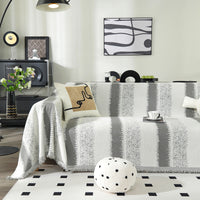 HKM-894739 Textured Boucle Throw Pillow Covers for Couch, Sofa, Chair - Soft Decorative Cushion Cases for Living Room and Bedroom