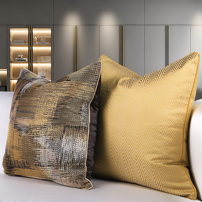 HKM-894867 Modern Geometric Abstraction Pillowcase for Sofa or Living Room Backrest