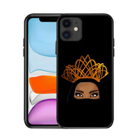 HKM-894995 Muslim Girl TPU Phone Case Compatible with iPhone Models - Solid Color Back Cover