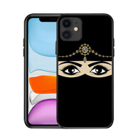 HKM-894995 Muslim Girl TPU Phone Case Compatible with iPhone Models - Solid Color Back Cover