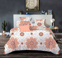 HKM-895059 Bohemian Ethnic Style Bedding Set - Various Sizes Available in Rich Colors