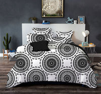 HKM-895059 Bohemian Ethnic Style Bedding Set - Various Sizes Available in Rich Colors