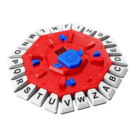 HKM-895059 Multifunctional Crazy Letters Turntable Game for Skill Development and Family Fun