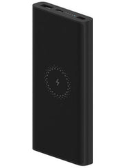 HKM-895123 10,000 mAh High-Capacity Wireless Charging Power Bank with USB-C Input, Available in White and Black